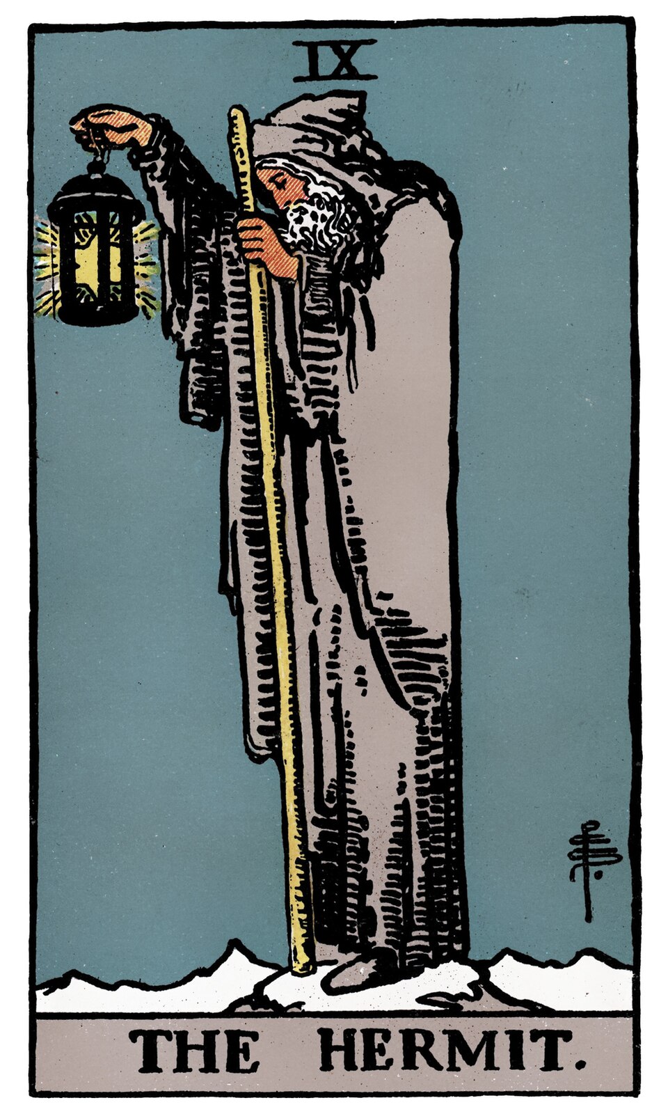 The Hermit Tarot