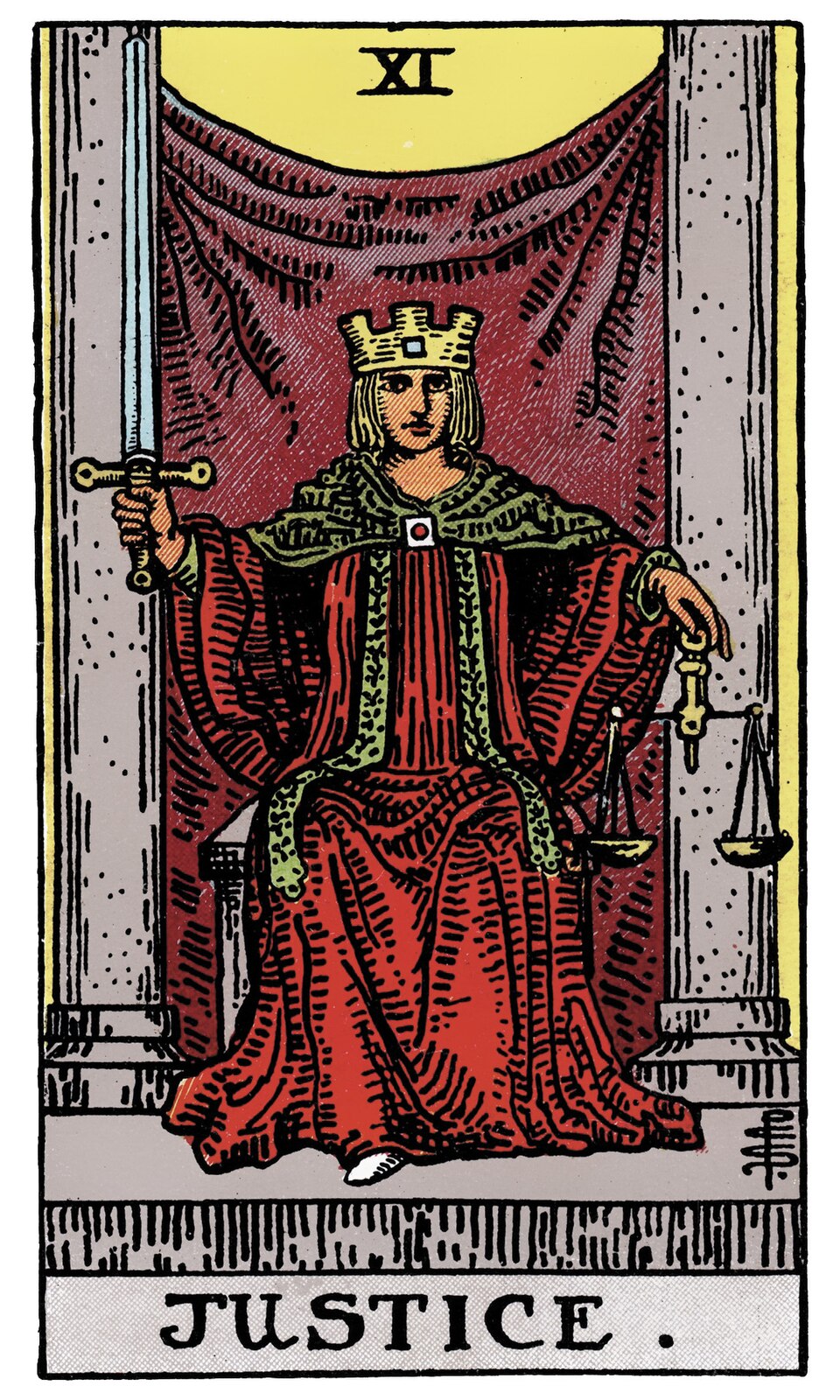 Justice Tarot